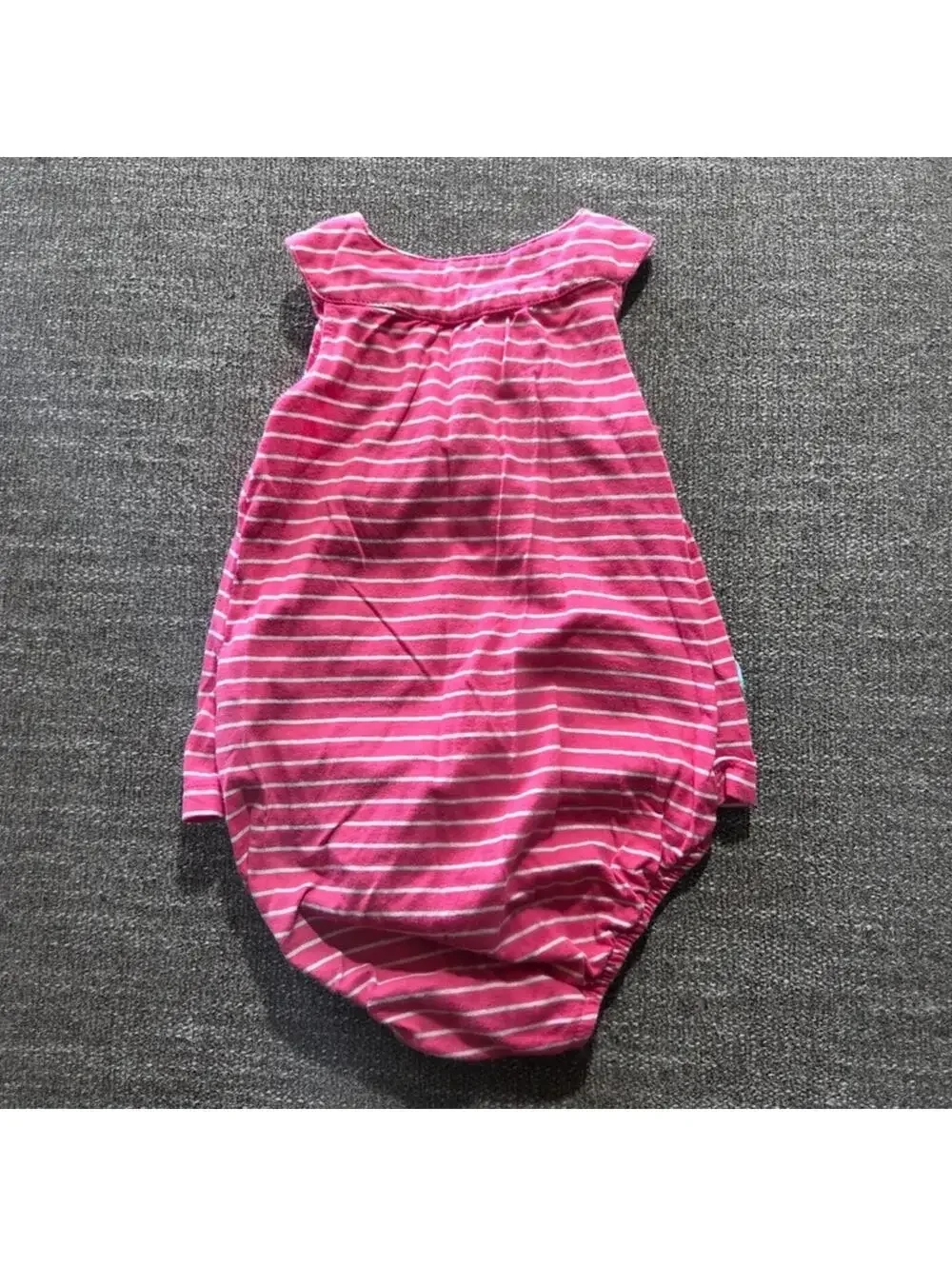 Carter's Pink Ranibow and Cloud Romper Dress 18 month #1109
